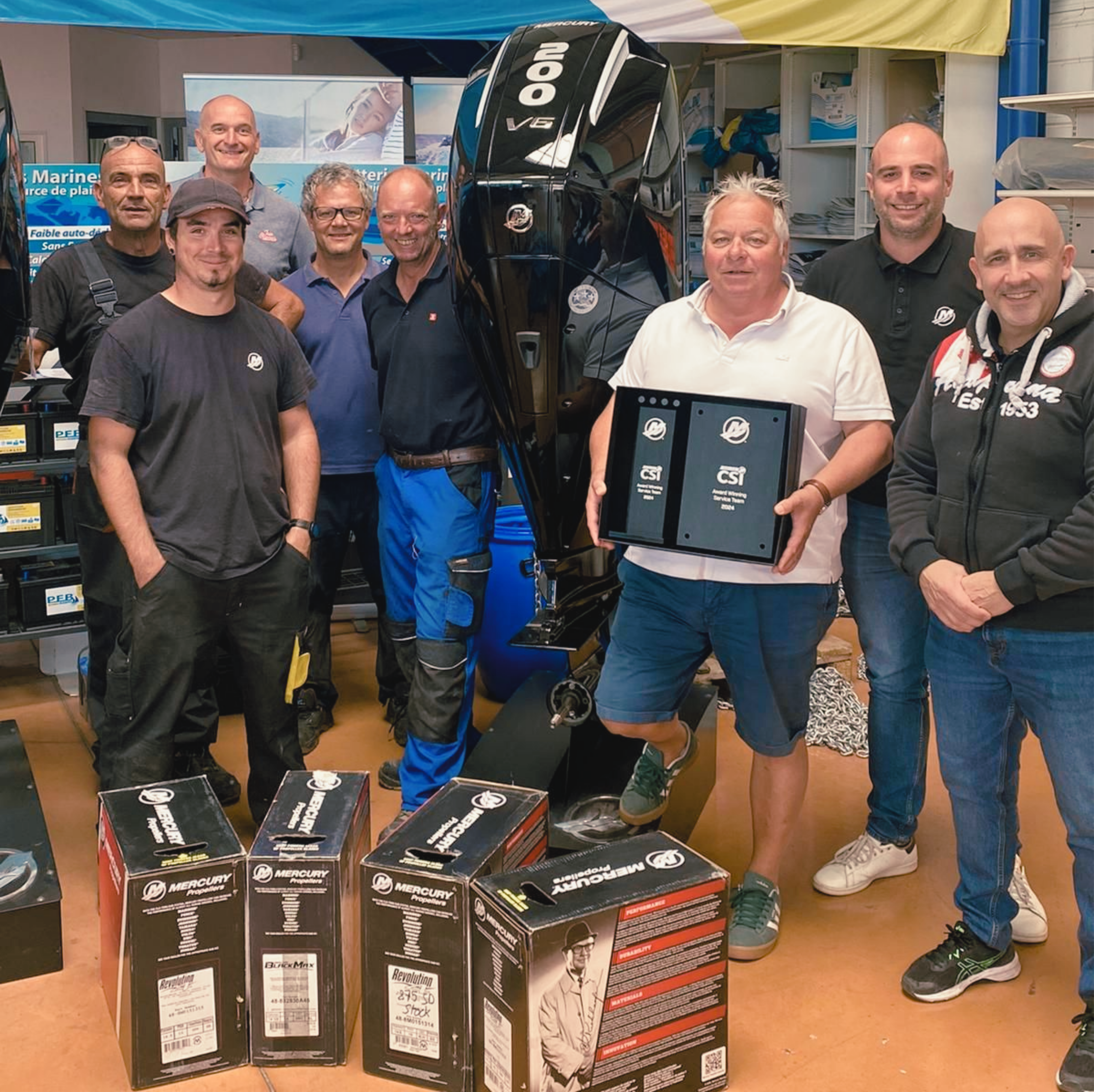 Entretien de bateaux